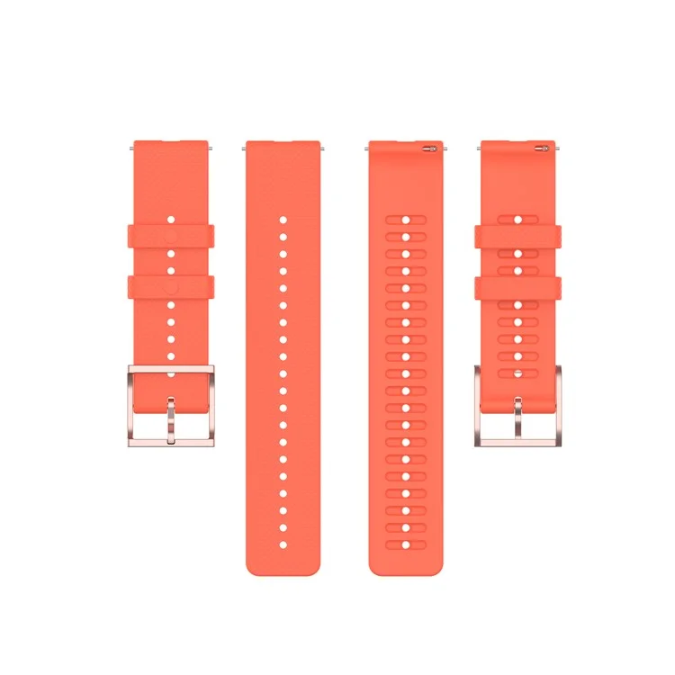 Dot Pattern Silicone Smart Watch Band 22mm for Samsung Galaxy Watch3 45mm/Galaxy Watch 46mm - Orange