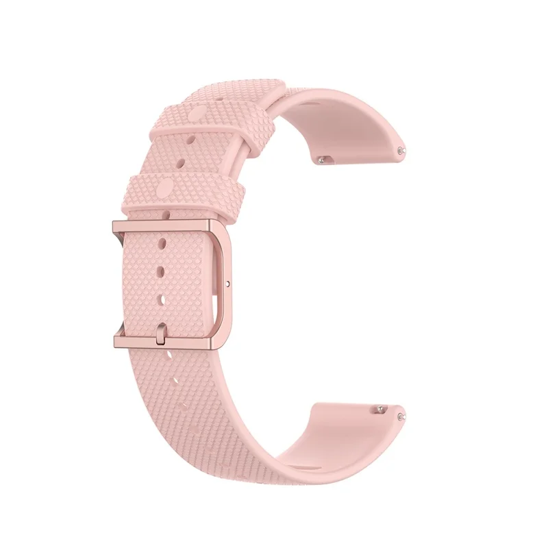 Dot Pattern Silicone Smart Watch Band 22mm for Samsung Galaxy Watch3 45mm/Galaxy Watch 46mm - Pink