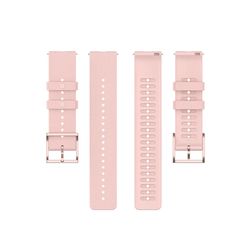 Dot Pattern Silicone Smart Watch Band 22mm for Samsung Galaxy Watch3 45mm/Galaxy Watch 46mm - Pink