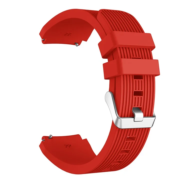 Bracelet en silicone pour montre intelligente pour Samsung Galaxy Watch3 45 mm - Rouge