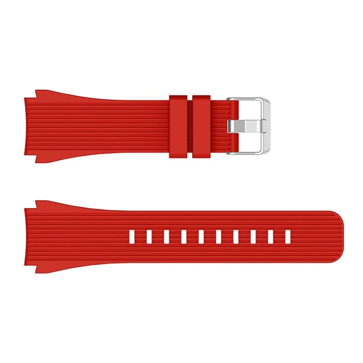 Bracelet en silicone pour montre intelligente pour Samsung Galaxy Watch3 45 mm - Rouge