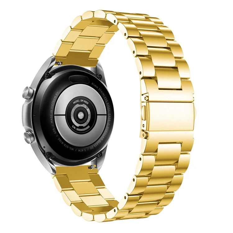 Edelstahl -smart Watch -band -ersatz Für Samsung Galaxy Watch3 41 mm - Gold