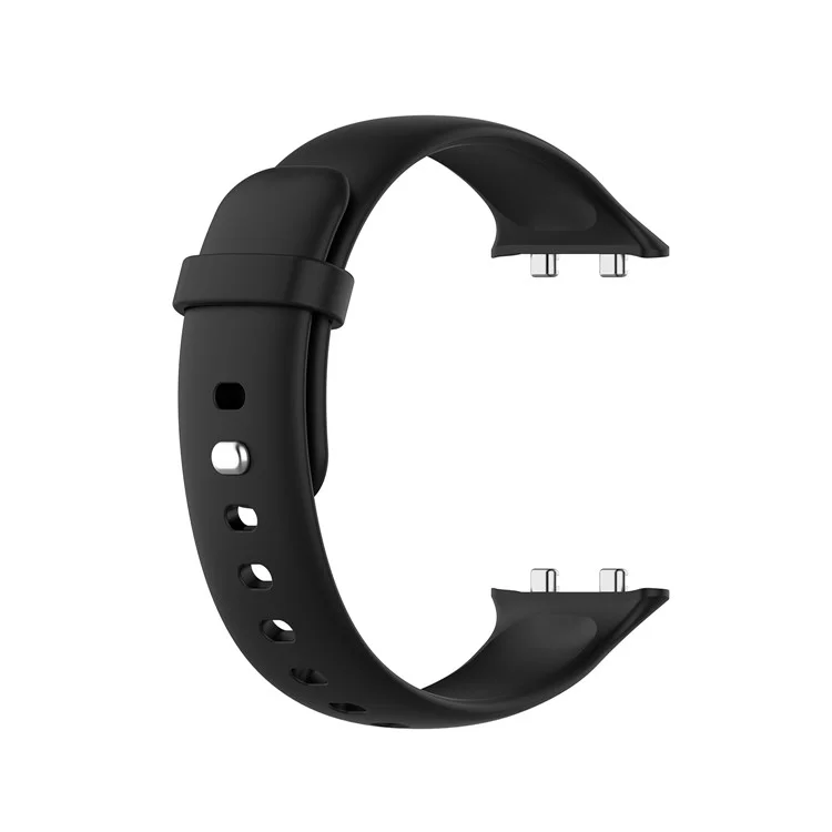 Smart Watch Replacement Silicone Watchband for Oppo Watch 41mm - Black