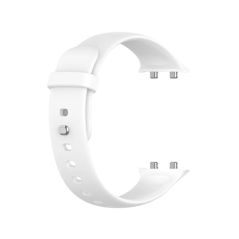 Silicone Smart Watch Strap Replacement for Oppo Watch 46mm - White