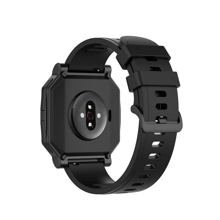 Soft Silicone Watch Strap Replacement 20mm for Amazfit Neo - Black
