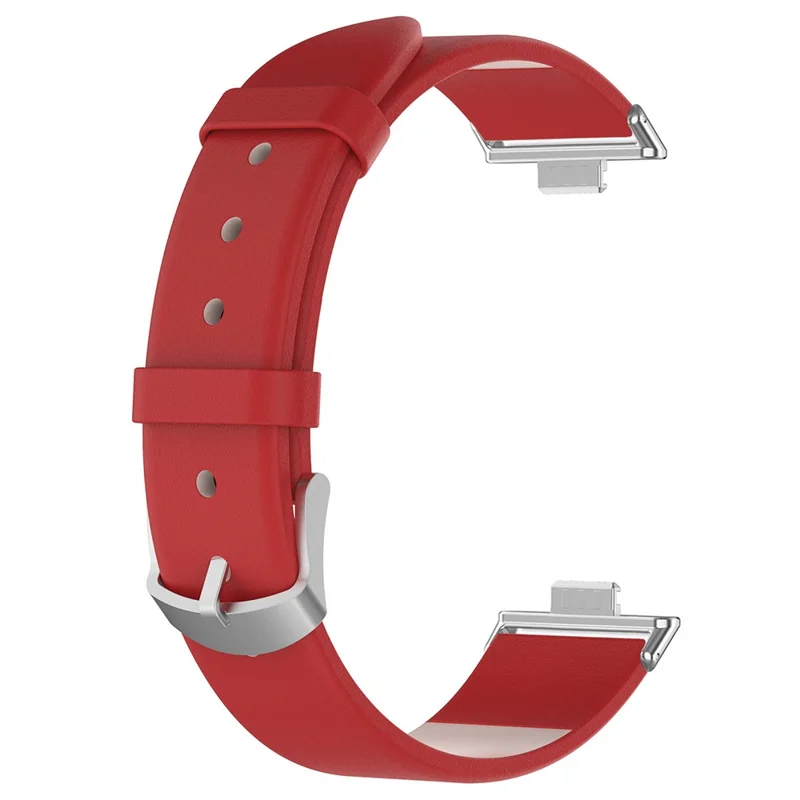Pour Huawei Watch Fit 3 Smart Watch Silicone Strap Wrist Band Replacement - Red