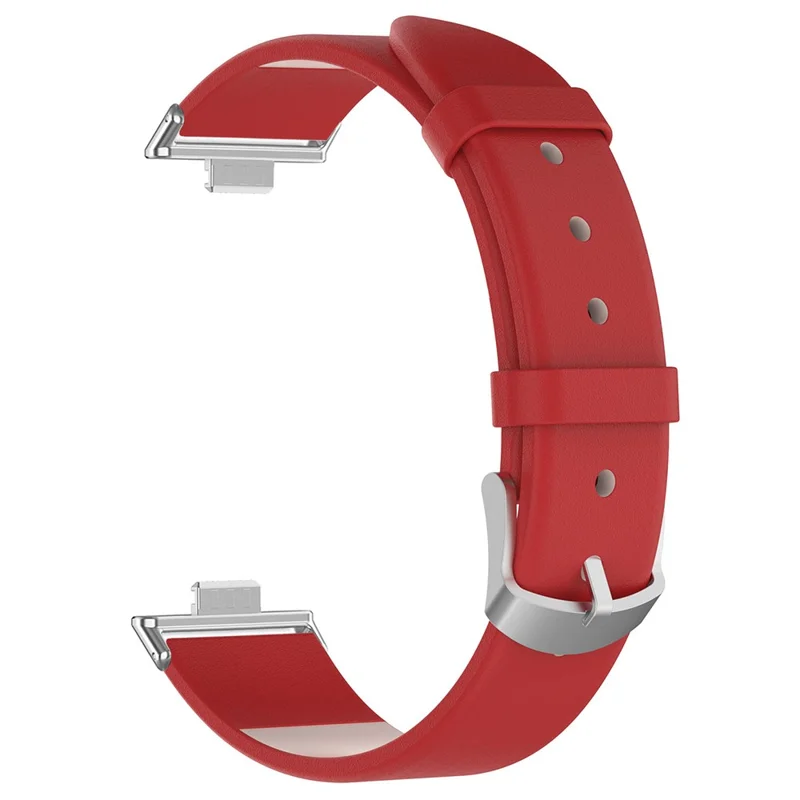 Pour Huawei Watch Fit 3 Smart Watch Silicone Strap Wrist Band Replacement - Red