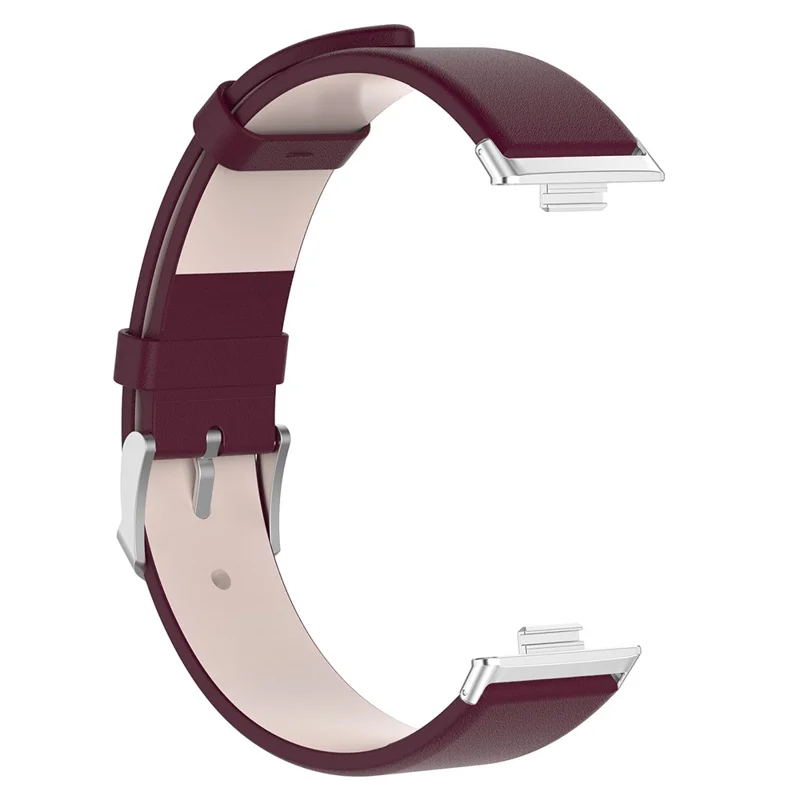 Pour Huawei Watch Fit 3 Smart Watch Silicone Strap Wrist Band Replacement - Purplish Red