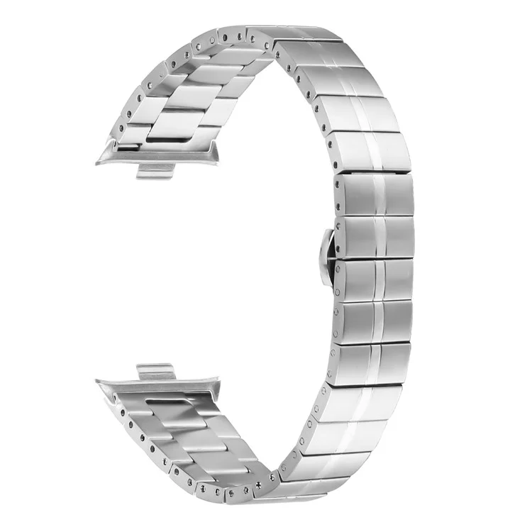 Для Xiaomi Redmi Watch 4 Line Design замена ремешка из нержавеющей стали - Серебро