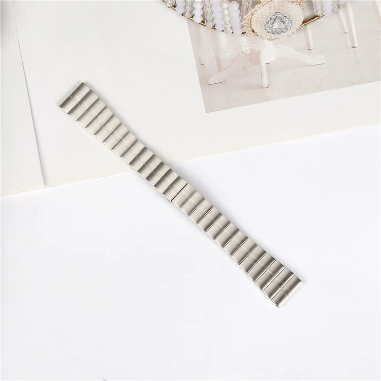 For Huami Amazfit GTS 2 mini Stainless Steel Watch Strap Replacement Wrist Band - Titanium