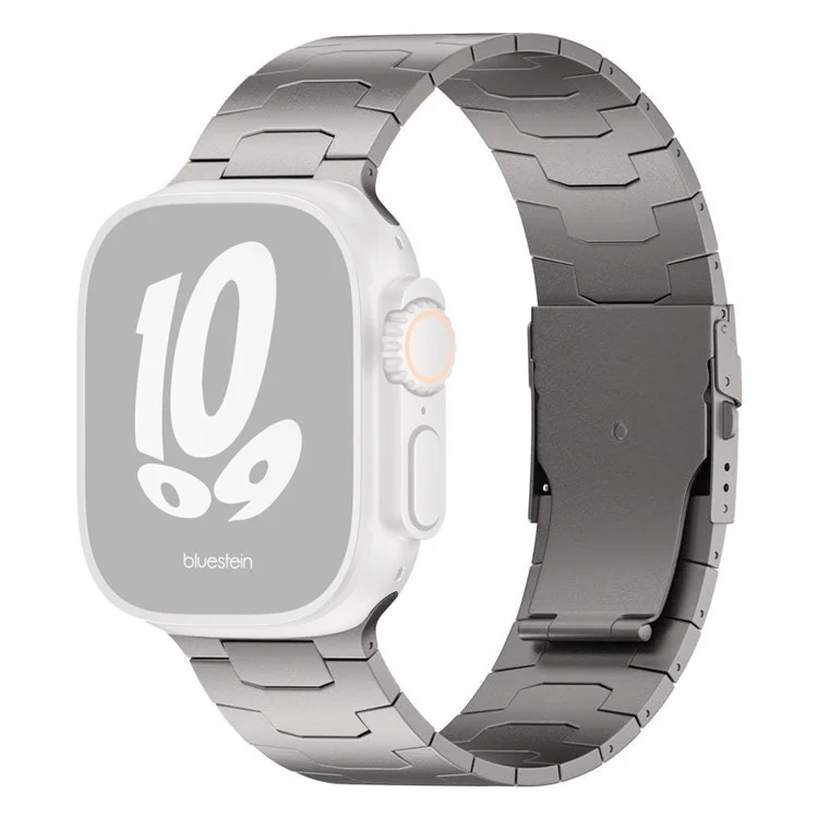 Para Apple Watch 10 46mm / Ultra 2 / Ultra 49mm / 9 8 7 45mm / SE (2023) SE (2022) SE 6 5 4 44mm / 3 2 1 42mm Titanium Alloy 26mm Band - Titanium