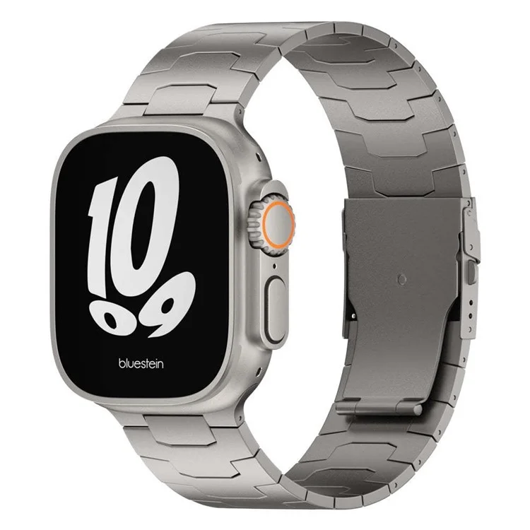 Para Apple Watch 10 46mm / Ultra 2 / Ultra 49mm / 9 8 7 45mm / SE (2023) SE (2022) SE 6 5 4 44mm / 3 2 1 42mm Titanium Alloy 26mm Band - Titanium