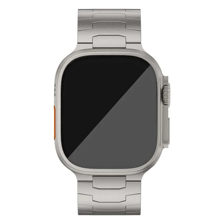Para Apple Watch 10 46mm / Ultra 2 / Ultra 49mm / 9 8 7 45mm / SE (2023) SE (2022) SE 6 5 4 44mm / 3 2 1 42mm Titanium Alloy 26mm Band - Titanium