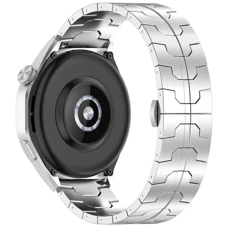 Pour la montre Huawei Watch GT4 / Xiaomi Mi Watch / Bracelet pour montre Samsung 22mm en alliage de titane - Argent