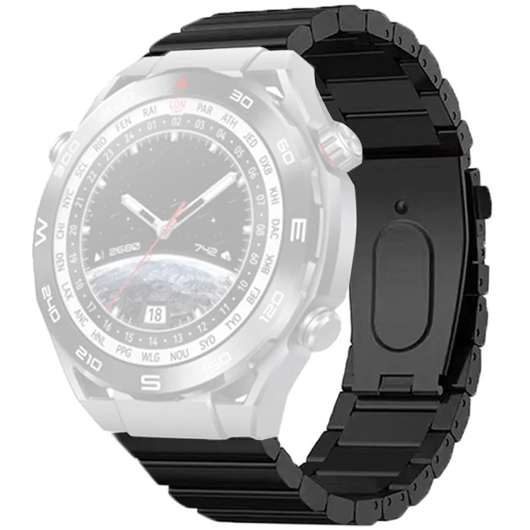 Per Huawei Watch GT4 / Xiaomi Mi Watch / Samsung Titanium Alloy Watch Strap 22mm - Nero