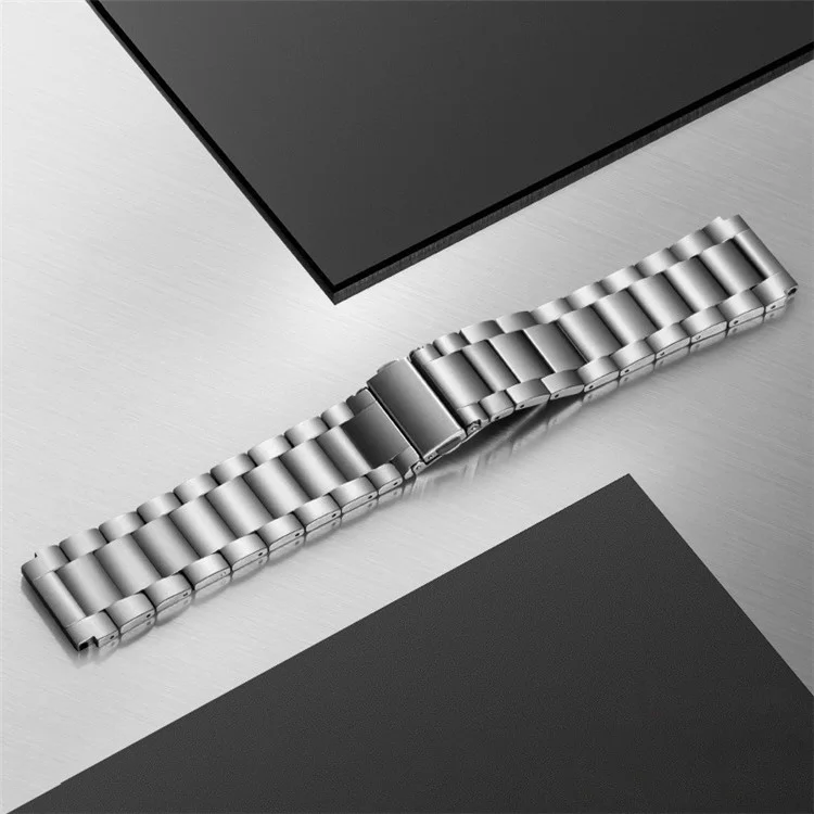For Huawei Watch GT4 / GT3 / GT2 46mm Titanium Alloy Watch Strap 22mm Band - Grey