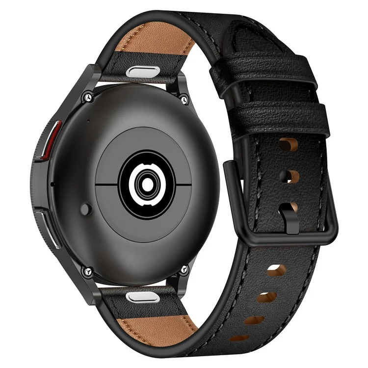 Per Huawei Watch GT 3 42mm / GT 3 Pro 43mm Top Layer Cowhide Adjustable Wrist Band 20mm Watch Strap - Nero