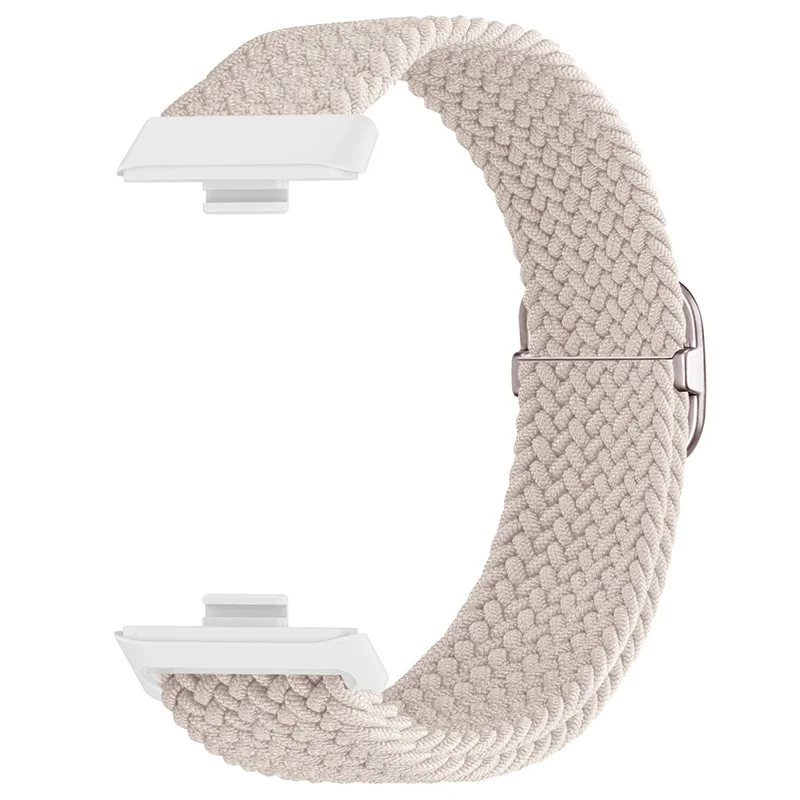 For Huawei Watch Fit 3 Adjustable Nylon Braided Watch Band Woven Style Wrist Strap - Style L