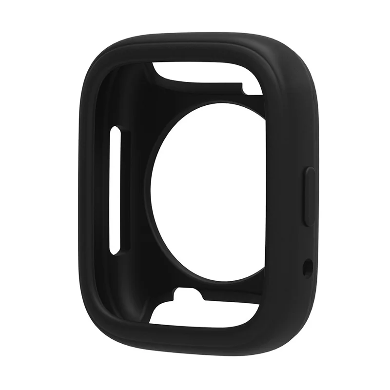 For Xiaomi Redmi Watch 3 Active Silicone Strap Replacement Wrist Band with Watch Case - Black
