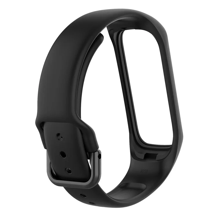 Силиконовый сменный ремешок для смарт-часов для Samsung Galaxy Fit2 SM-R220 - черный