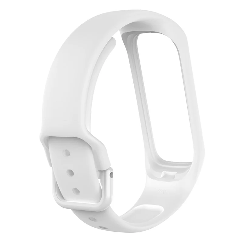 Smart Watch Band Silicone Wrist Strap Replacement for Samsung Galaxy Fit2 SM-R220 - White