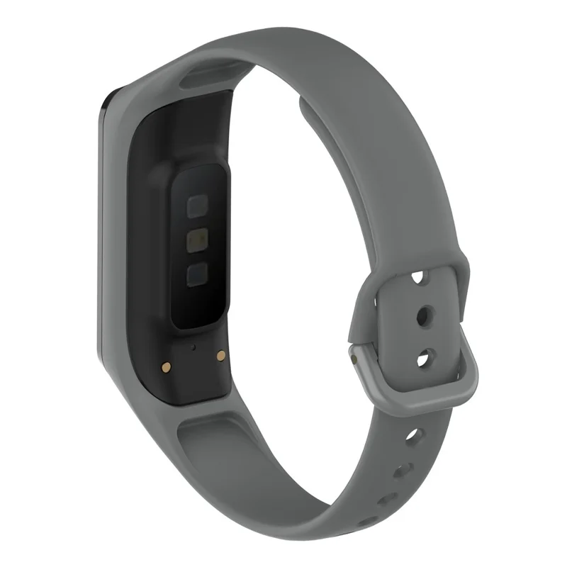 Smart Watch Band Silicone Wrist Strap Replacement for Samsung Galaxy Fit2 SM-R220 - Grey