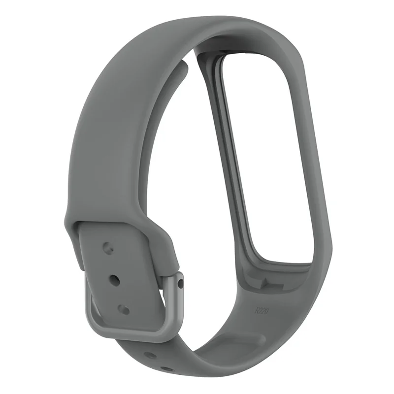 Smart Watch Band Silicone Wrist Strap Replacement for Samsung Galaxy Fit2 SM-R220 - Grey
