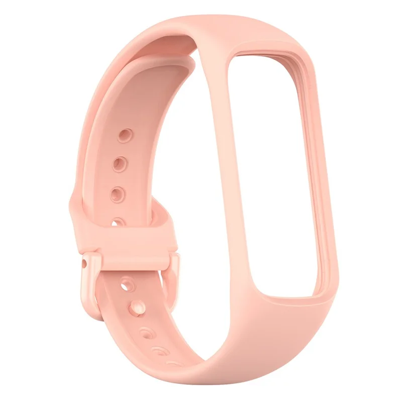 Smart Watch Band Silicone Wrist Strap Replacement for Samsung Galaxy Fit2 SM-R220 - Light Pink