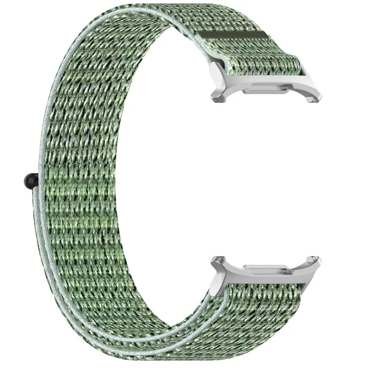 Pour Samsung Galaxy Watch Ultra 47mm Bracelet de montre en nylon réglable - Vert mer