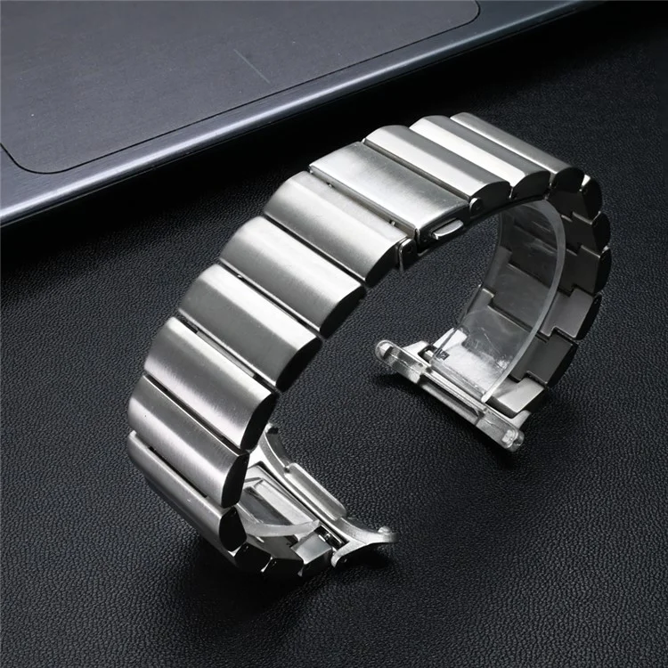 For Samsung Galaxy Watch Ultra 47mm Titanium Alloy Strap Smart Watch Replacement Band - Silver