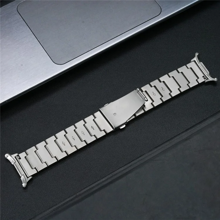 For Samsung Galaxy Watch Ultra 47mm Titanium Alloy Strap Smart Watch Replacement Band - Silver
