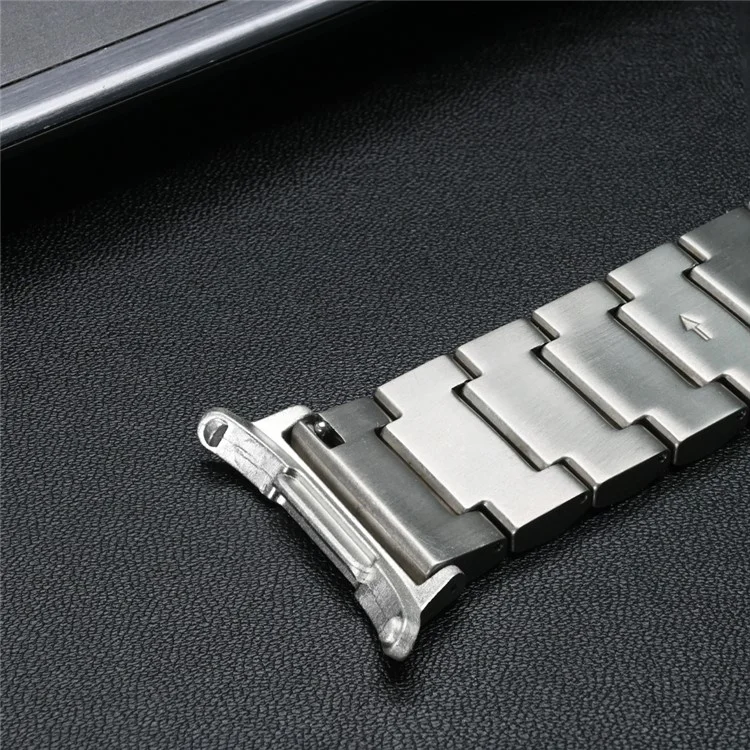 For Samsung Galaxy Watch Ultra 47mm Titanium Alloy Strap Smart Watch Replacement Band - Silver