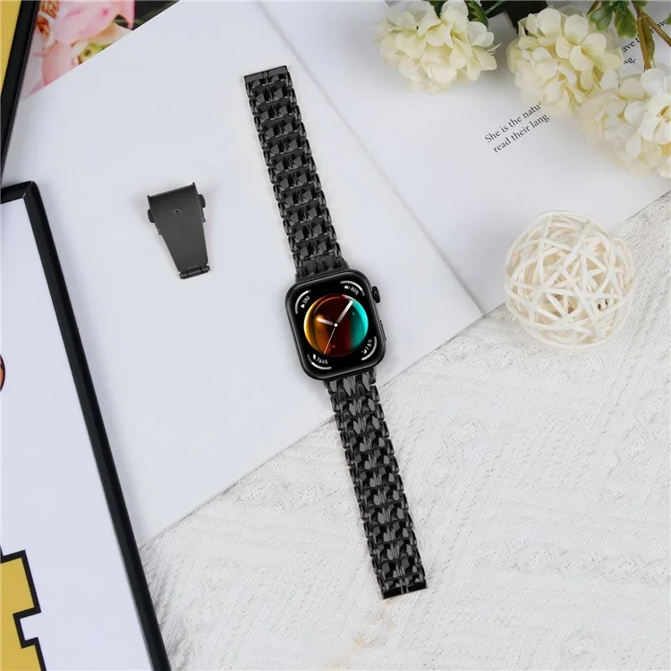 Per Huawei Watch Fit 3 Metal Wrist Band Replacement Smart Watch Strap - Nero