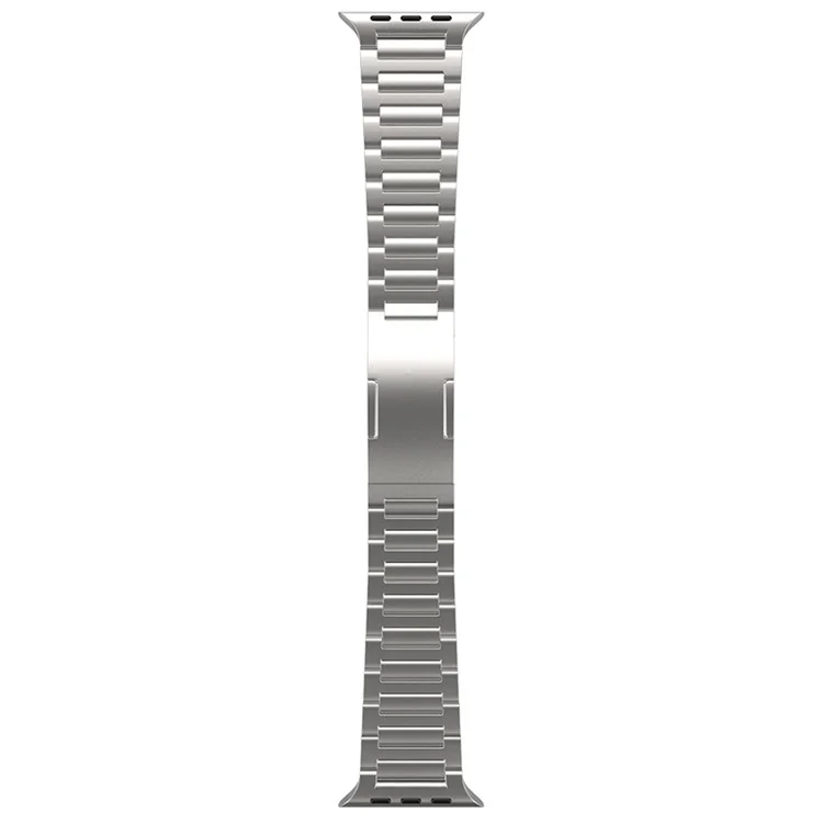 Pour Apple Watch Series 10 42mm / 9 8 7 41mm / SE (2023) SE (2022) SE 6 5 4 40mm / 3 2 1 38mm Bracelet Bande de Remplacement en Alliage de Titane - Titane