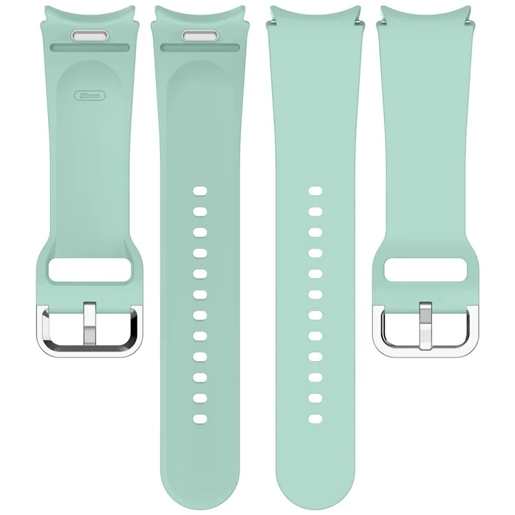 Per Samsung Galaxy Watch7 / Watch6 / Watch FE 40mm / Watch 5 / Watch4 Cinturino per orologio in silicone - Verde