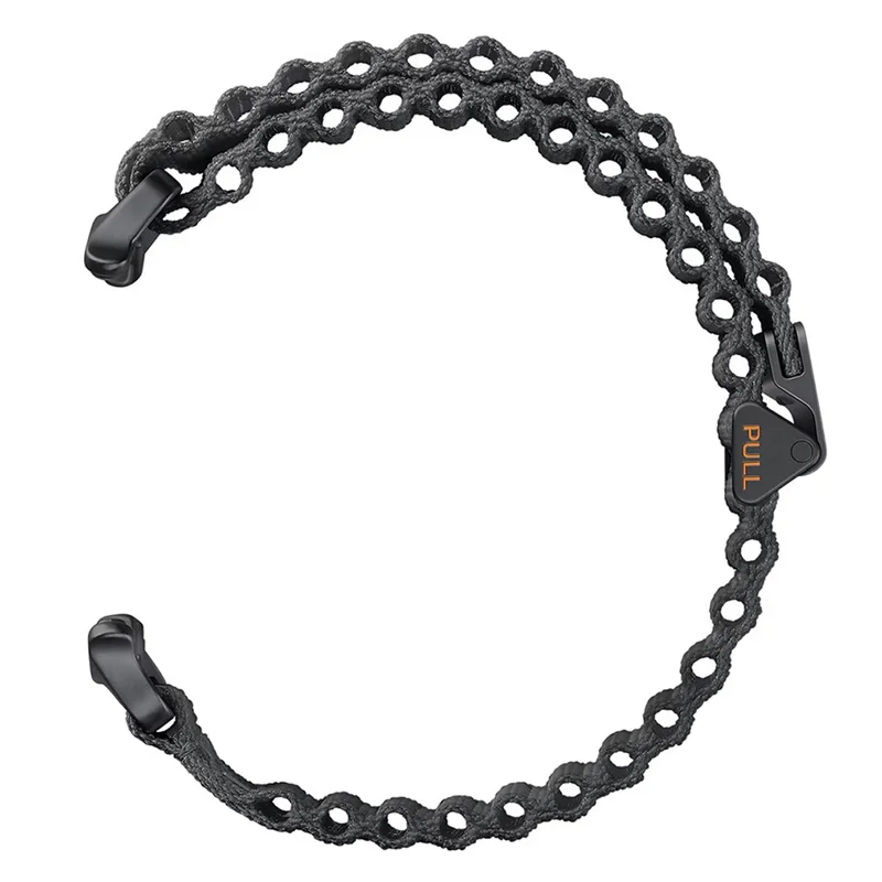 Para Samsung Galaxy Watch Ultra 47mm Nylon Watch Band Reemplazo Correa de Reloj - Negro