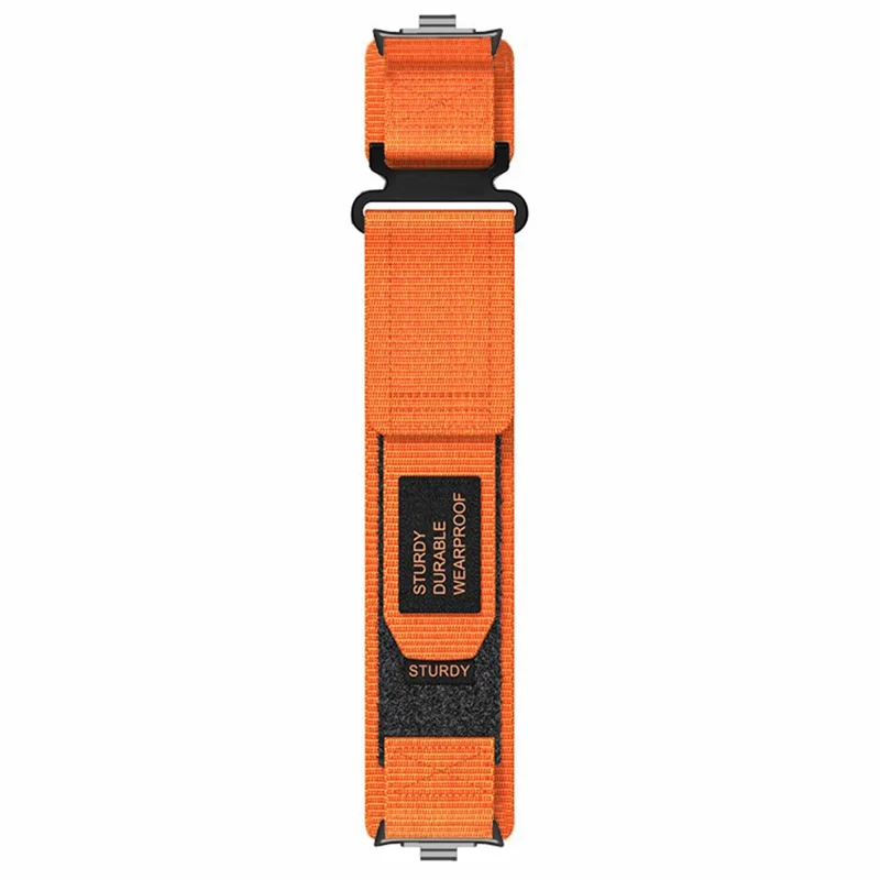Per Xiaomi Smart Band 8 Pro / Redmi Watch 4 Cinturino in Nastro Magico in Nylon di Ricambio - Arancione