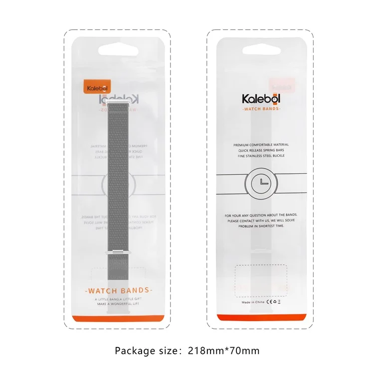 KALEBOL For Huawei Watch Fit 3 Strap Magic Tape Nylon Soft Watch Band - Official Black