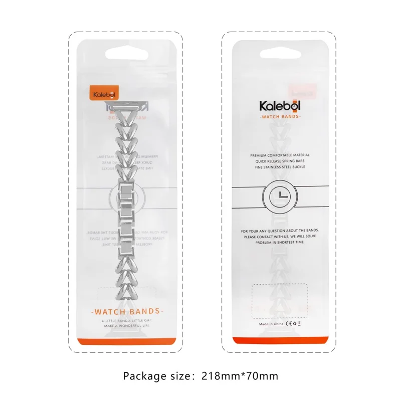 KALEBOL Para Apple Watch Series 10 42mm / 9 8 7 41mm / SE (2023) SE (2022) SE 6 5 4 40mm / 3 2 1 38mm Banda de Reloj de Aleación de Zinc en Forma de V - Negro