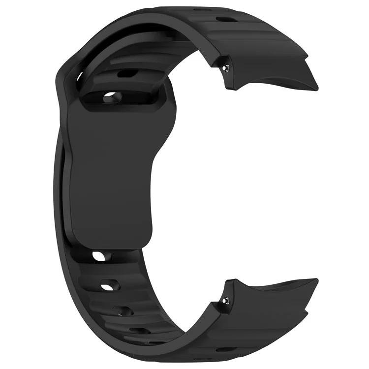 KALEBOL For Samsung Galaxy Watch6 / Watch6 Classic / Watch 5 / Watch 5 Pro Watch Band Silicone Strap - Black