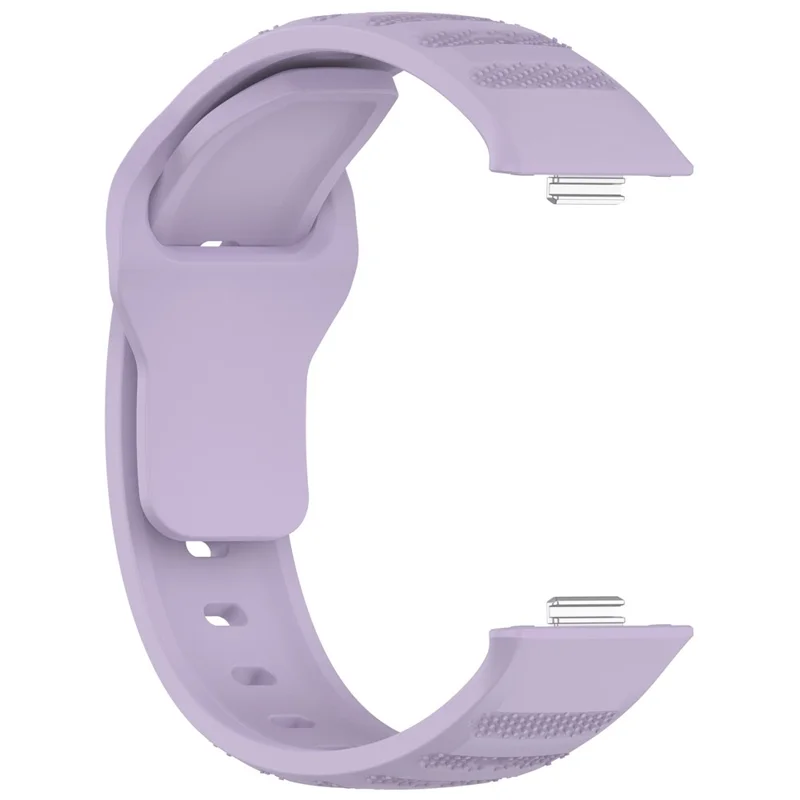 KALEBOL Für Huawei Watch Fit 3 Silikon-Armband mit Punktmuster - Lila