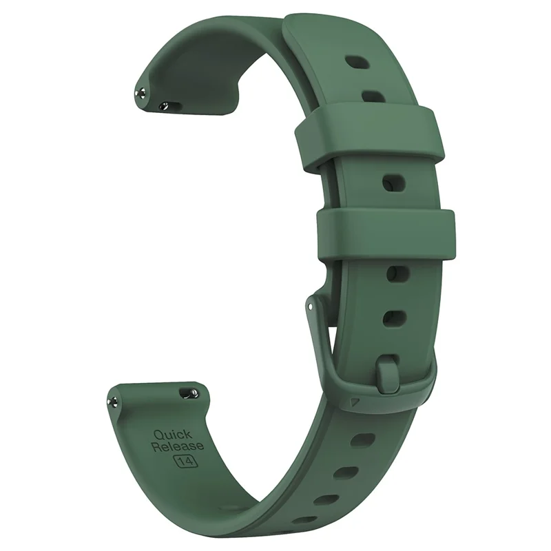 KALEBOL For Garmin Lily 2 Silicone Watch Strap Wrist Band Replacement - Midnight Green