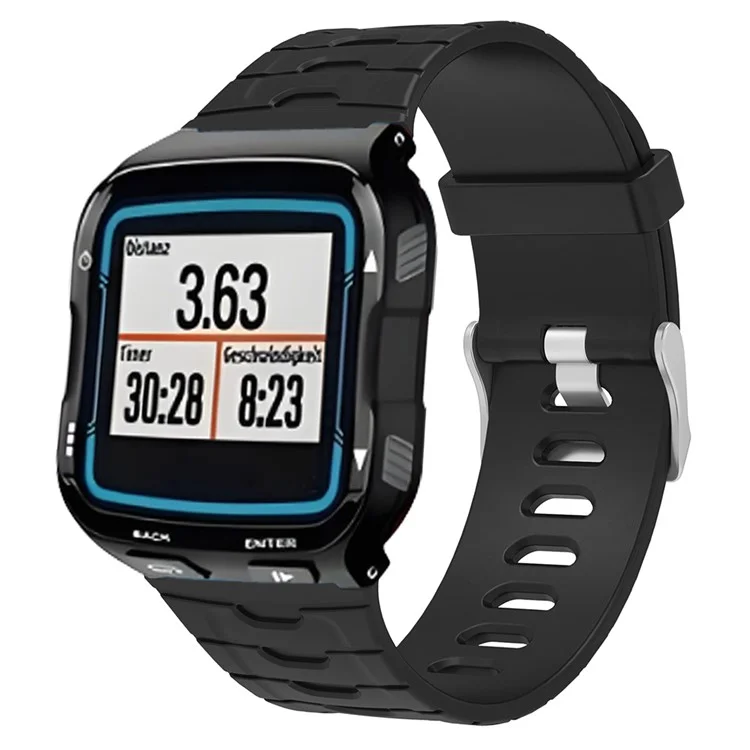 Per Garmin Forerunner 920XT Orologio Cinturino in Silicone con Barra a Molla e Cacciavite - Nero