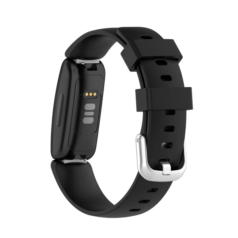 Para Fitbit Inspire 2/Ace 3 TPE Smart Watch Replacement Strap [Tamanho: L] - Preto