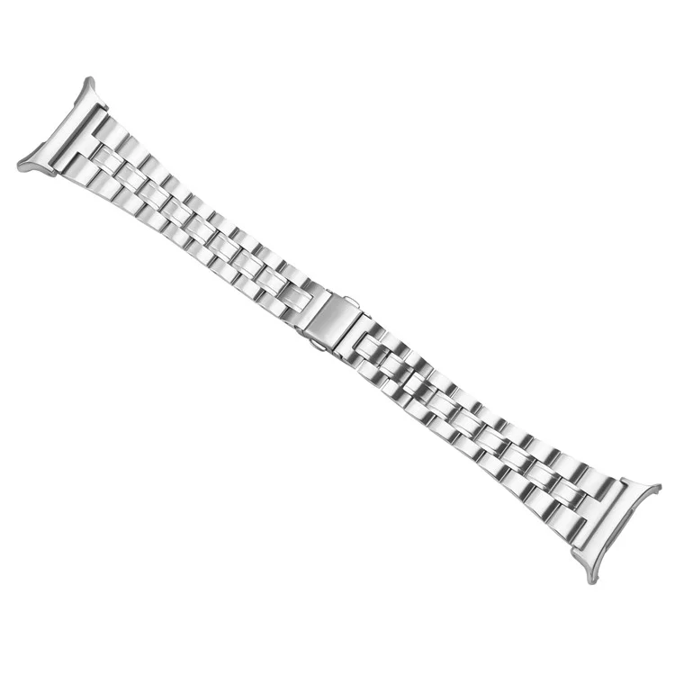 For Samsung Galaxy Watch Ultra 47mm Watch Strap Slim Stainless Steel Band - Silver