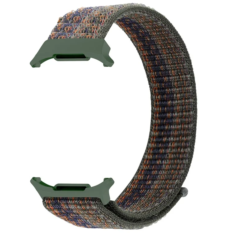 Para Galaxy Watch Ultra 47mm Nylon Replacement Watch Band Magic Tape Loop Strap - Estilo A