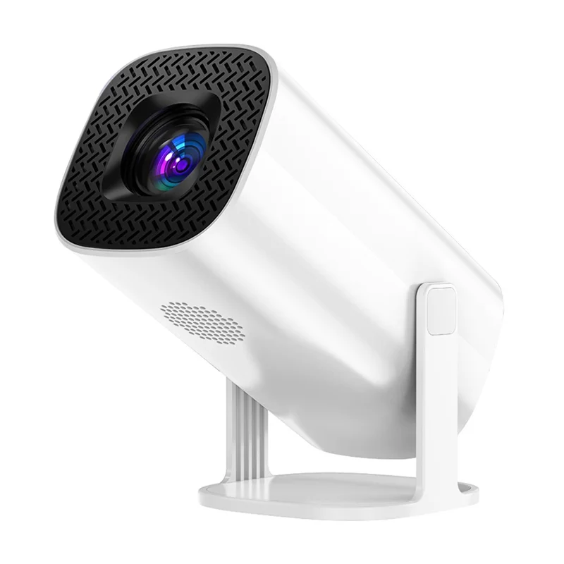P30 Mini Projector Android 11 WiFi 6 4K 1080P Bluetooth-compatible 5.0 Home Cinema Projector - White / US Plug