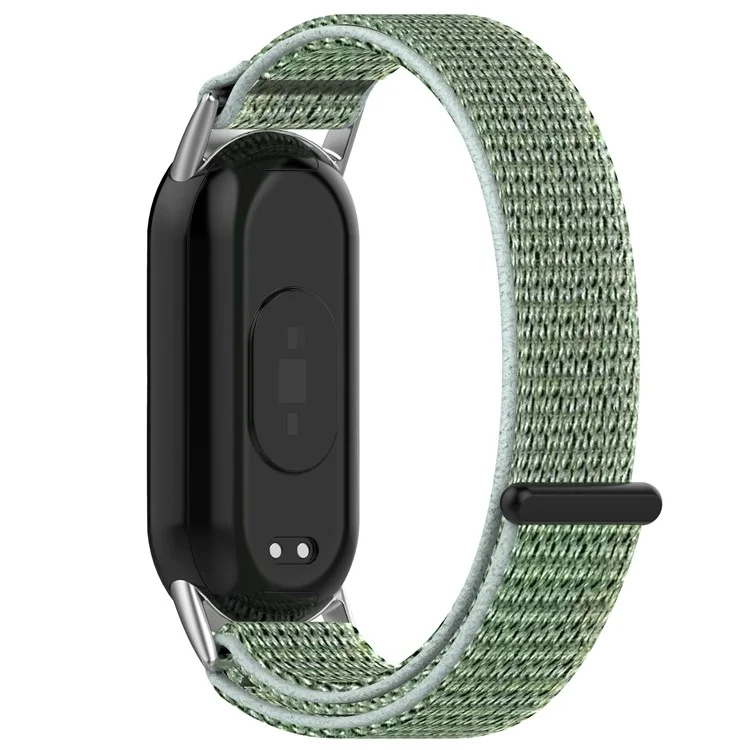 Für Xiaomi Mi Band 9 NFC / 9 / Smart Band 8 NFC / 8 Nylon-Armband - Grün