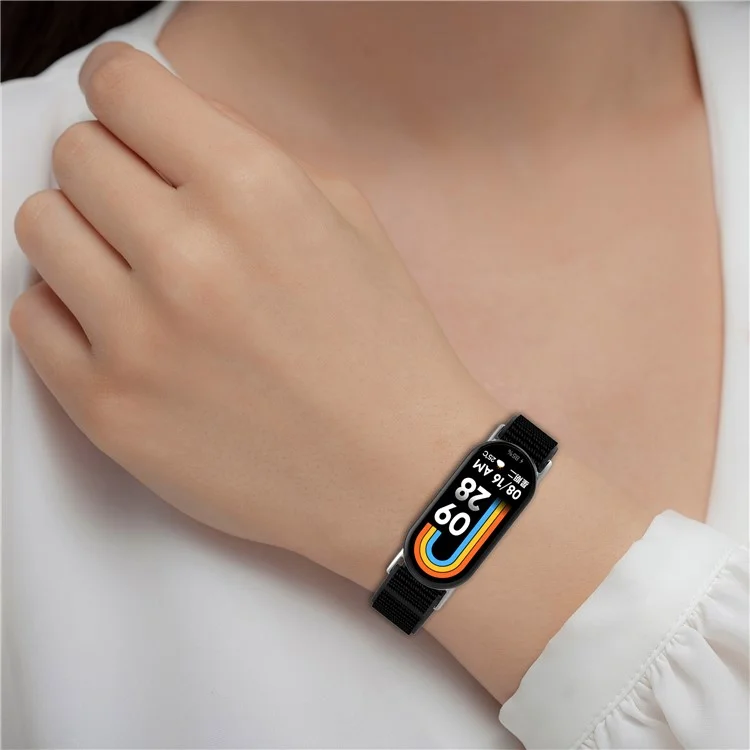 Für Xiaomi Mi Band 9 NFC / 9 / Smart Band 8 NFC / 8 Nylon-Armband - Grün
