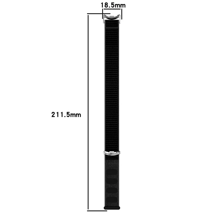 Für Xiaomi Mi Band 9 NFC / 9 / Smart Band 8 NFC / 8 Nylon-Armband - Grün